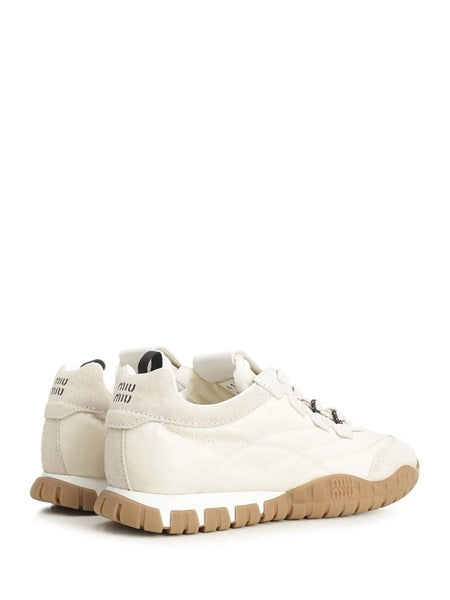 Sneakers "Tyre" in tessuto tecnico e pelle scamosciata