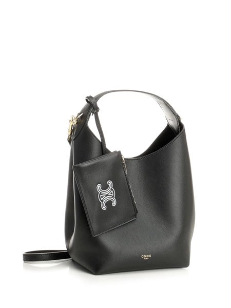 Hobo piccola in pelle
