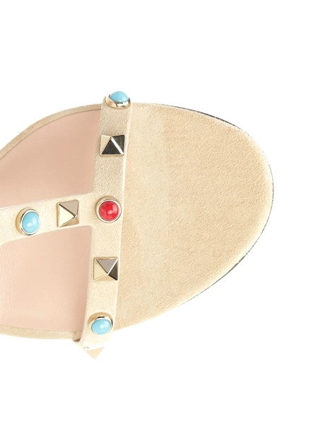 Sandali in suede Rockstud
