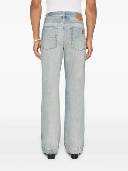 Jeans a gamba dritta