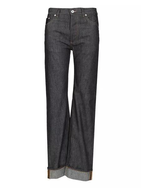 Jeans con tasca intrecciata