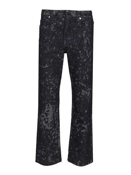 Jeans jacquard