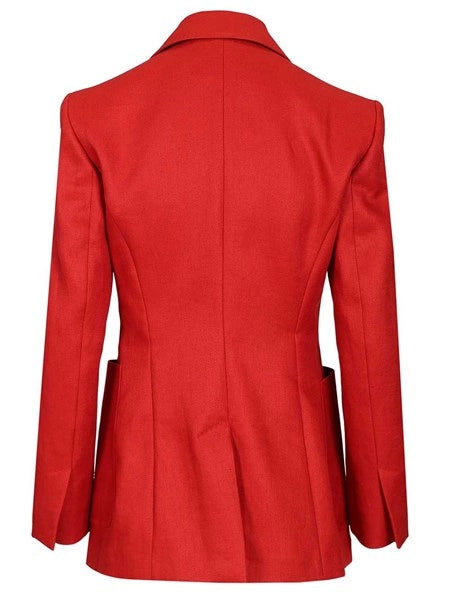 Blazer monopetto in lino