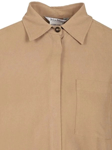 Camicia Siamese in seta lavata