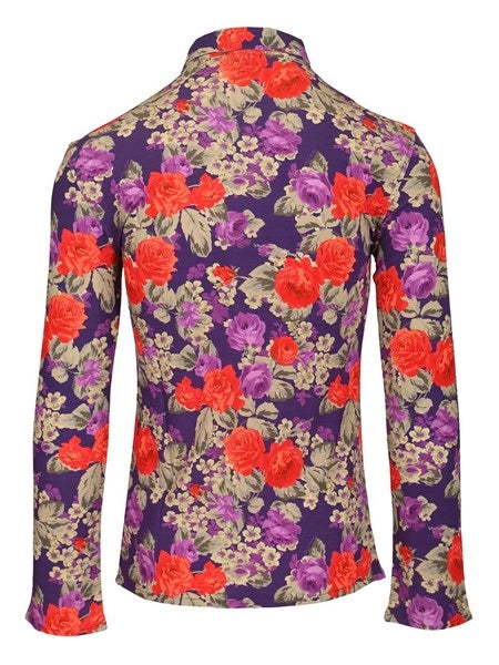Camicia con stampa floreale