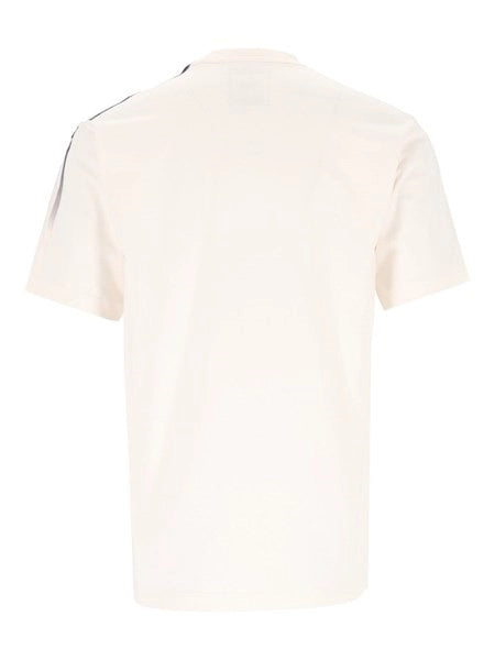 T-shirt maniche corte con righe sfumate
