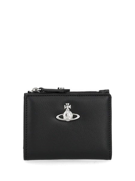 Porta carte sottile con patta