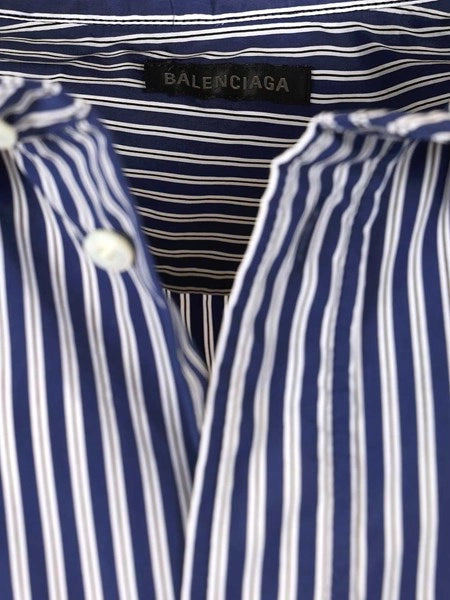 Camicia a righe oversized
