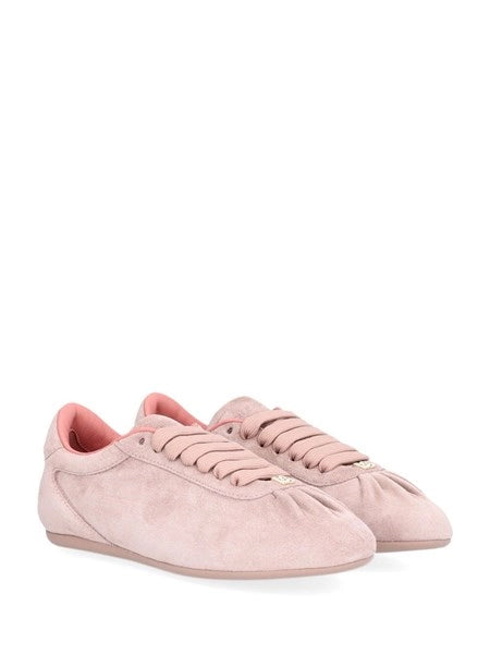 Sneaker Ballet in suede
