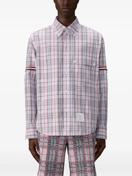 Camicia oversize in popeline di cotone