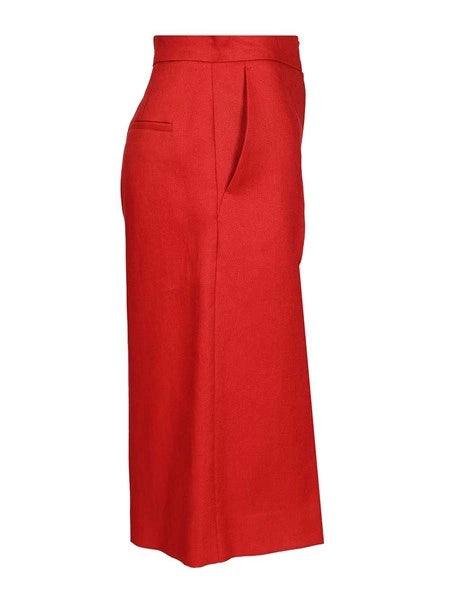 Bermuda in twill di lino