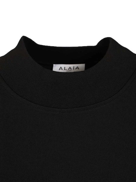 T-shirt in cotone con frange
