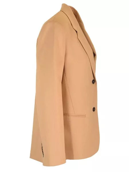 viscose wool chic twill jacket