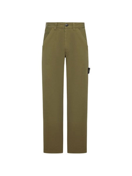 Pantalone chino in ripstop di cotone biologico