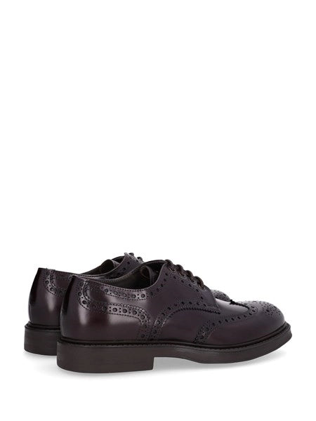 Scarpa derby in pelle lucida