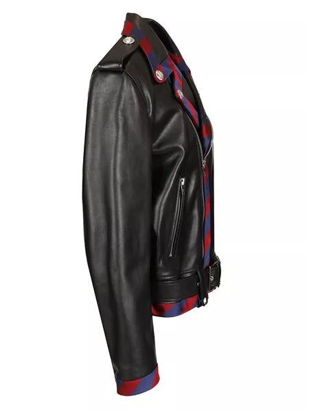 BIKER GALON CLUB LEATHER