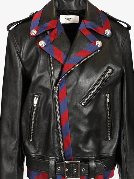 BIKER GALON CLUB LEATHER