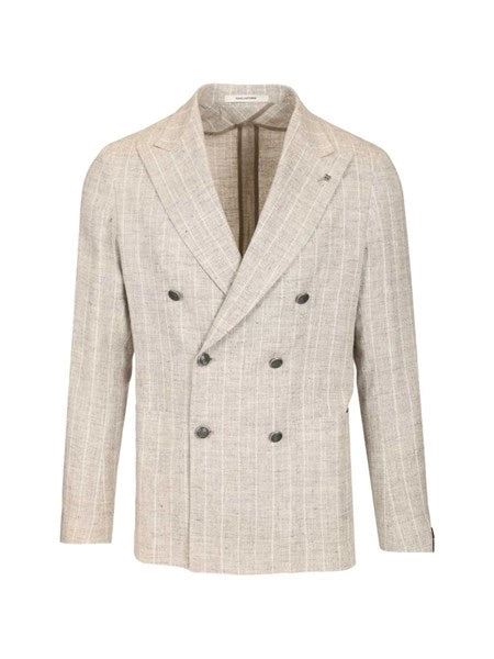 Blazer doppiopetto gessato