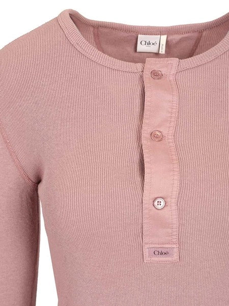 Maglia serafino in cotone