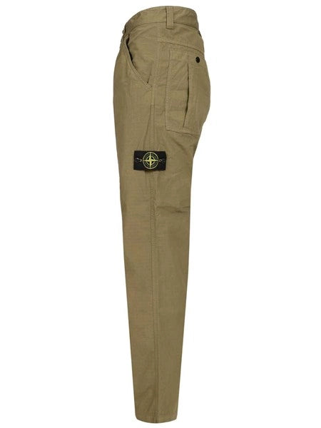 Pantalone chino in ripstop di cotone biologico