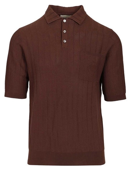 Polo in maglia di cotone