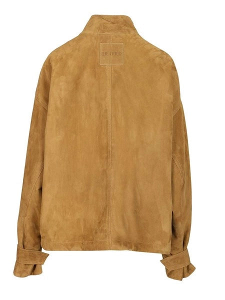 Bomber in pelle