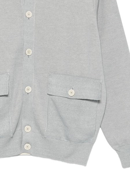 Giubbino in maglia di lino e cotone