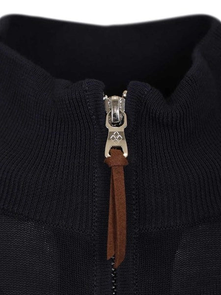 Cardigan con zip