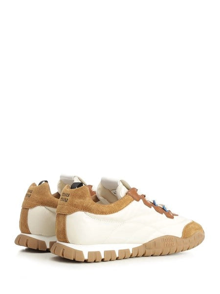 Sneakers "Tyre" in tessuto tecnico e pelle scamosciata