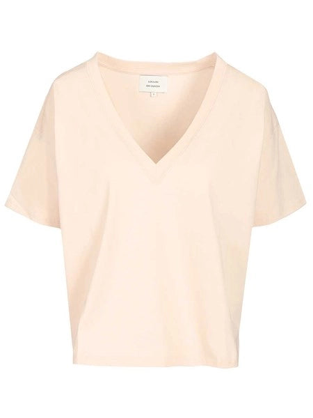 T-shirt a V cotone Supima