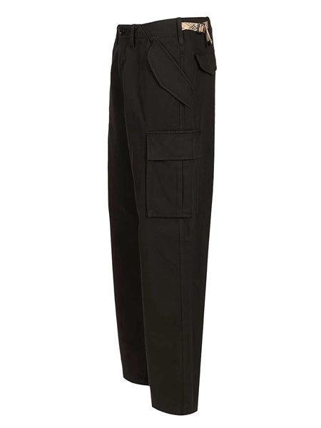 Pantaloni cargo in cotone