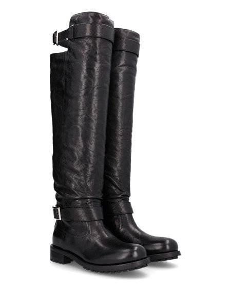 Biker Knee Boot