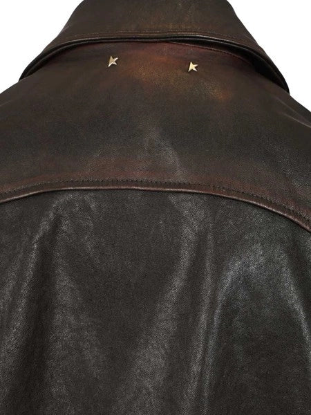 Giacca bomber in nappa