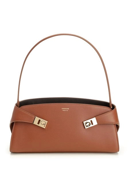 Borsa a tracolla in pelle Hug