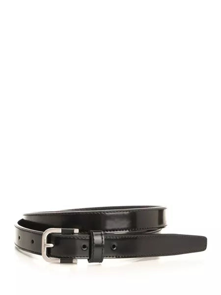 cintura in pelle spazzolata