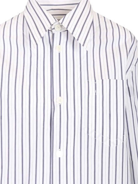 Camicia ampia a righe