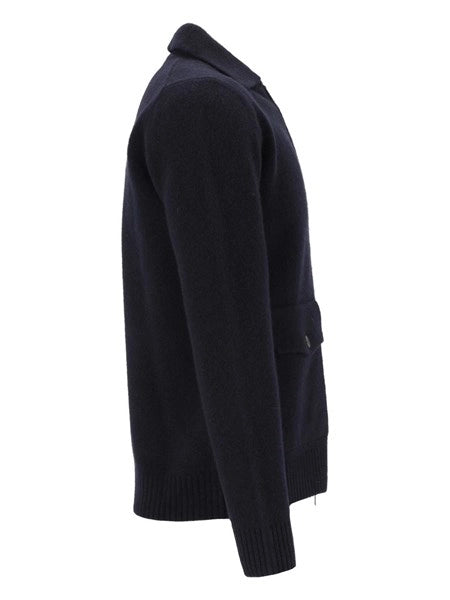 Cardigan con zip