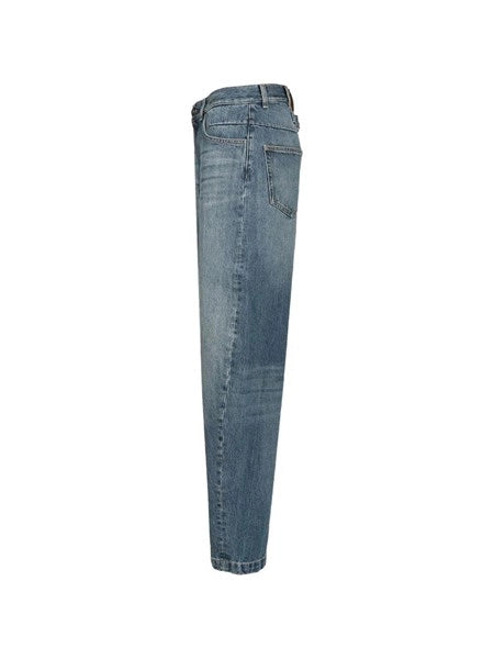 Pantaloni lunghi in denim