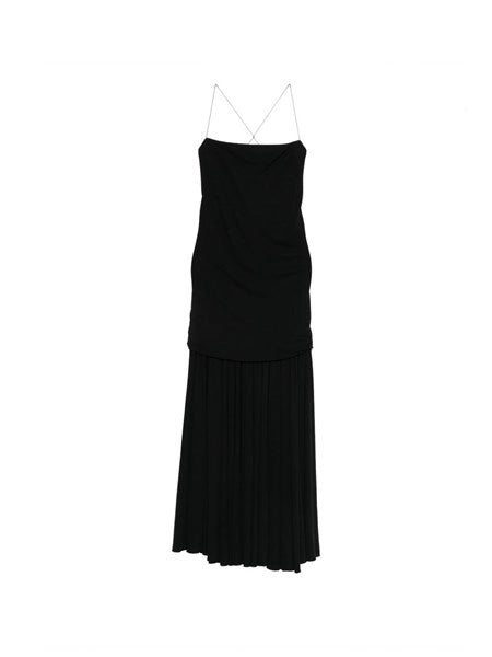 Abito midi in jersey arricciato Abiha