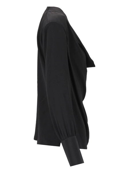 Blusa scollatura morbida