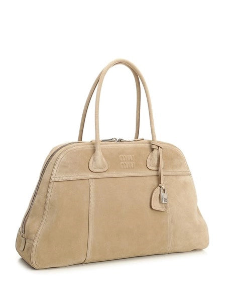 Borsa Vivant in pelle scamosciata