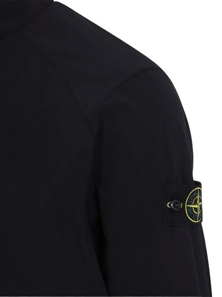 Overshirt in pile tech di nylon stretch