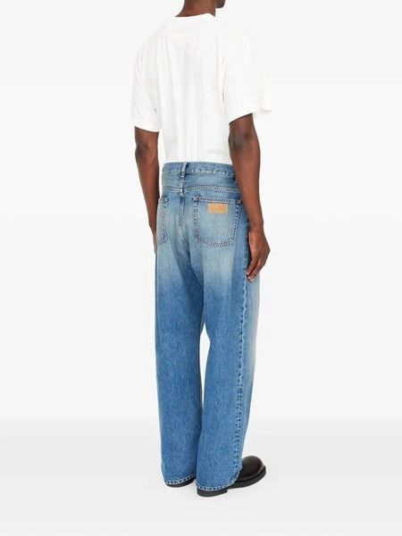 Jeans a gamba dritta