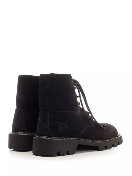 Stivaletto Sierra combat boot in pelle scamosciata