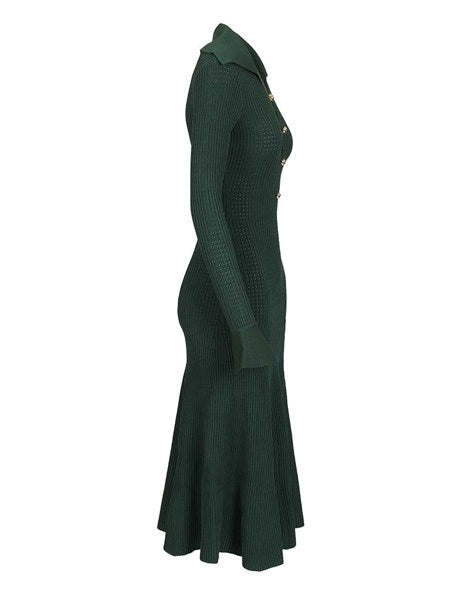 Abito midi in maglia