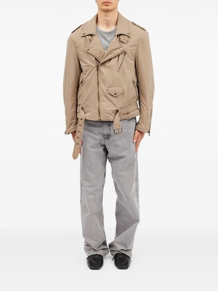 Giacca biker in cotone