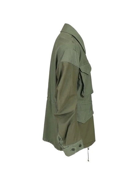 Parka in satin di cotone