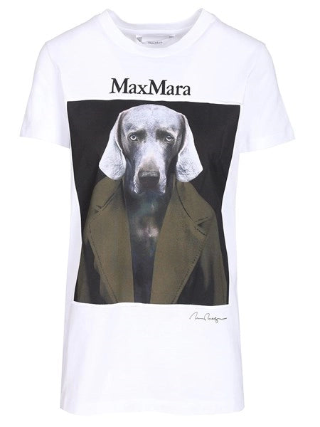 T-shirt in jersey con stampa iconica