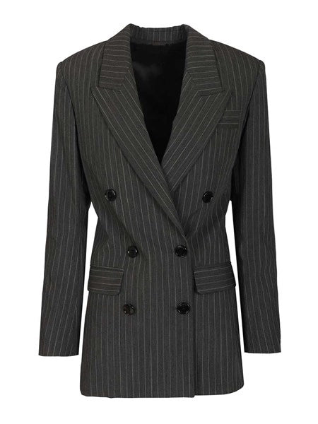 Blazer doppiopetto gessato