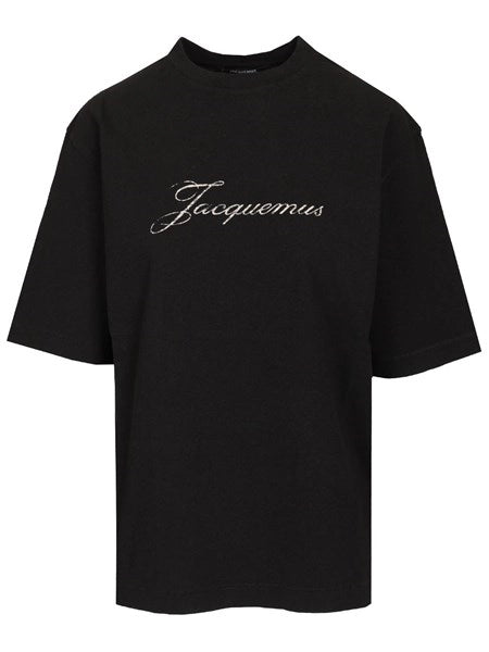 T-shirt con scritta